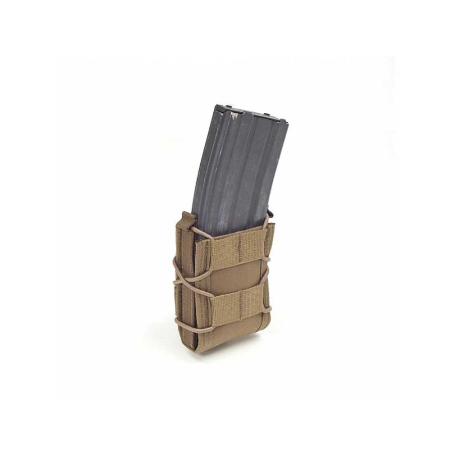 WARRIOR ASSAULT SYSTEMS SINGLE QUICK MAG POUCH - COYOTE TAN