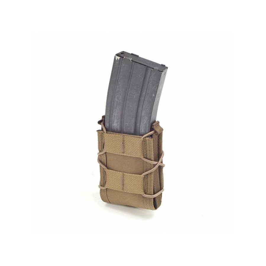 WARRIOR ASSAULT SYSTEMS SINGLE QUICK MAG POUCH - COYOTE TAN