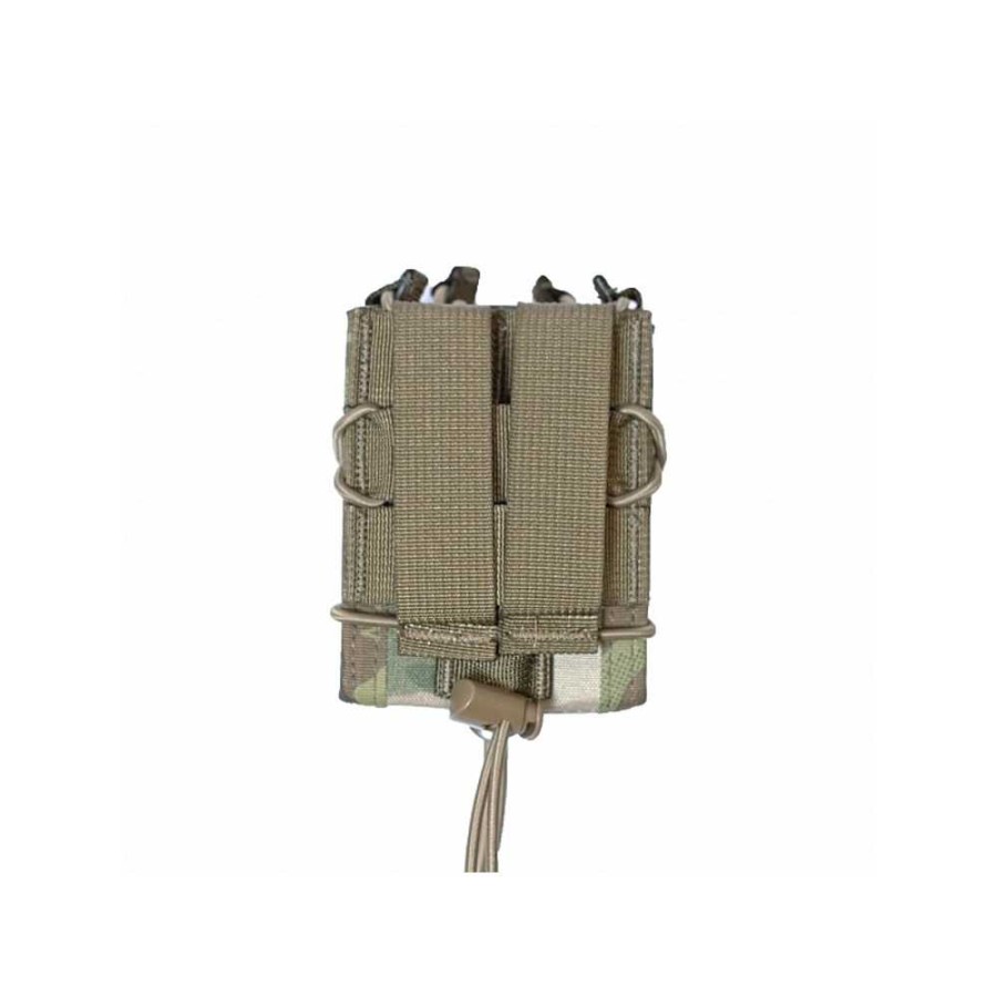 WARRIOR ASSAULT SYSTEMS TASCA PORTA CARICATORE SINGOLA QUICK MAG CON TASCA PER CARICATORE PISTOLA - MULTICAM