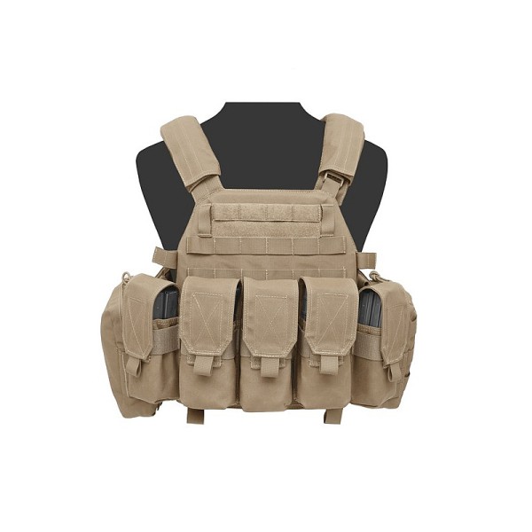 WARRIOR ASSAULT SYSTEMS PORTA CARICATORE TRIPLO M4 5.56mm - COYOTE