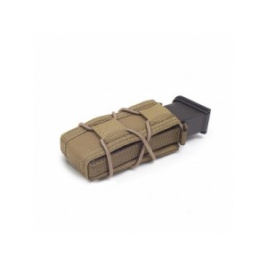 WARRIOR ASSAULT SYSTEMS SINGLE QUICK MAG FOR 9mm PISTOL - COYOTE TAN