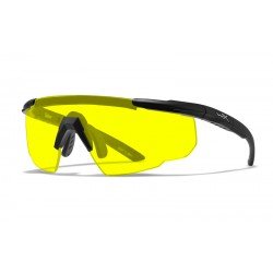 OCHELARI CU PROTECTIE BALISTICA MODEL SABER ADV PALE YELLOW - RAMA NEGRU MAT - W/BAG