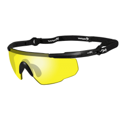 OCHELARI CU PROTECTIE BALISTICA MODEL SABER ADV PALE YELLOW - RAMA NEGRU MAT - W/BAG