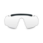 OCHELARI CU PROTECTIE BALISTICA MODEL SABER ADV SMOKE/CLEAR/RUST - TAN FRAME