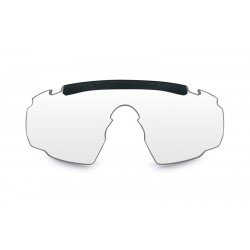 OCHELARI CU PROTECTIE BALISTICA MODEL SABER ADV SMOKE/CLEAR/RUST - TAN FRAME