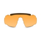 OCHELARI CU PROTECTIE BALISTICA MODEL SABER ADV SMOKE/CLEAR/RUST - TAN FRAME