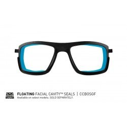OCHELARI CU PROTECTIE BALISTICA MODEL BOSS CAPTIVATE - BLUE MIRROR - MATTE BLACK FRAME
