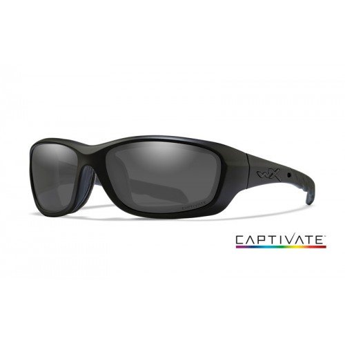 OCHELARI CU PROTECTIE BALISTICA MODEL GRAVITY CAPTIVATE - SMOKE GREY - MATTE BLACK FRAME