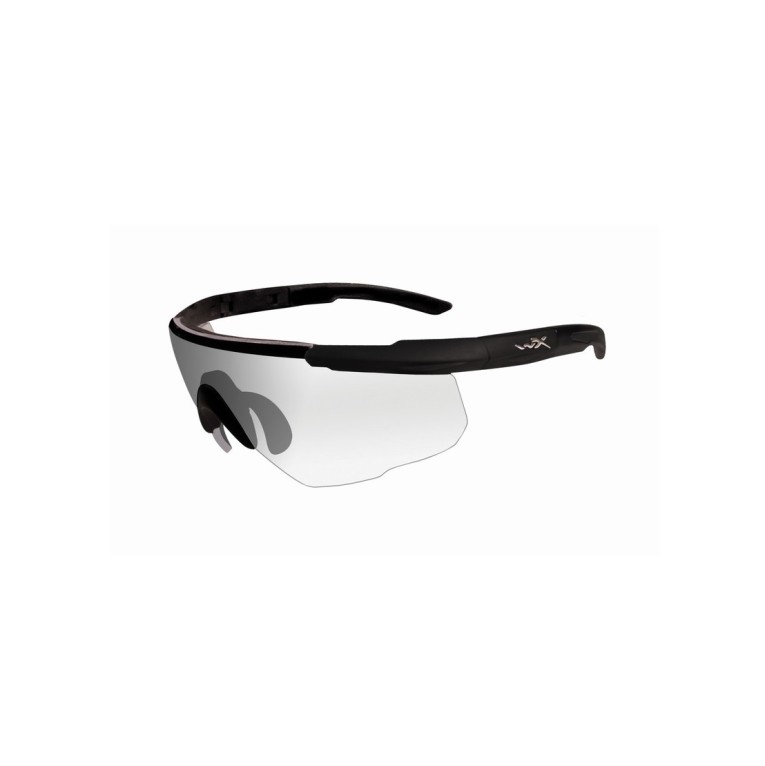 OCHELARI CU PROTECTIE BALISTICA MODEL CLASSIC SABER ADVANCED - CLEAR MATTE - BLACK FRAME