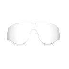 WILEY X BALLISTIC PROTECTION GLASSES ROGUE COMM TEMPLES GREY/CLEAR/RUST LENSES TAN FRAME