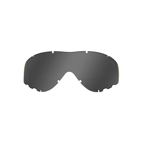 WILEY X BALLISTIC PROTECTION GLASSES MODEL SPEAR SMOKE/CLEAR LENSES MATTE BLACK FRAME