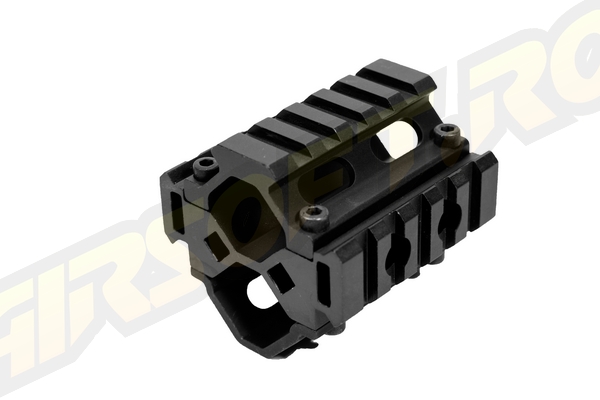 Ak quad-rail barrel mount