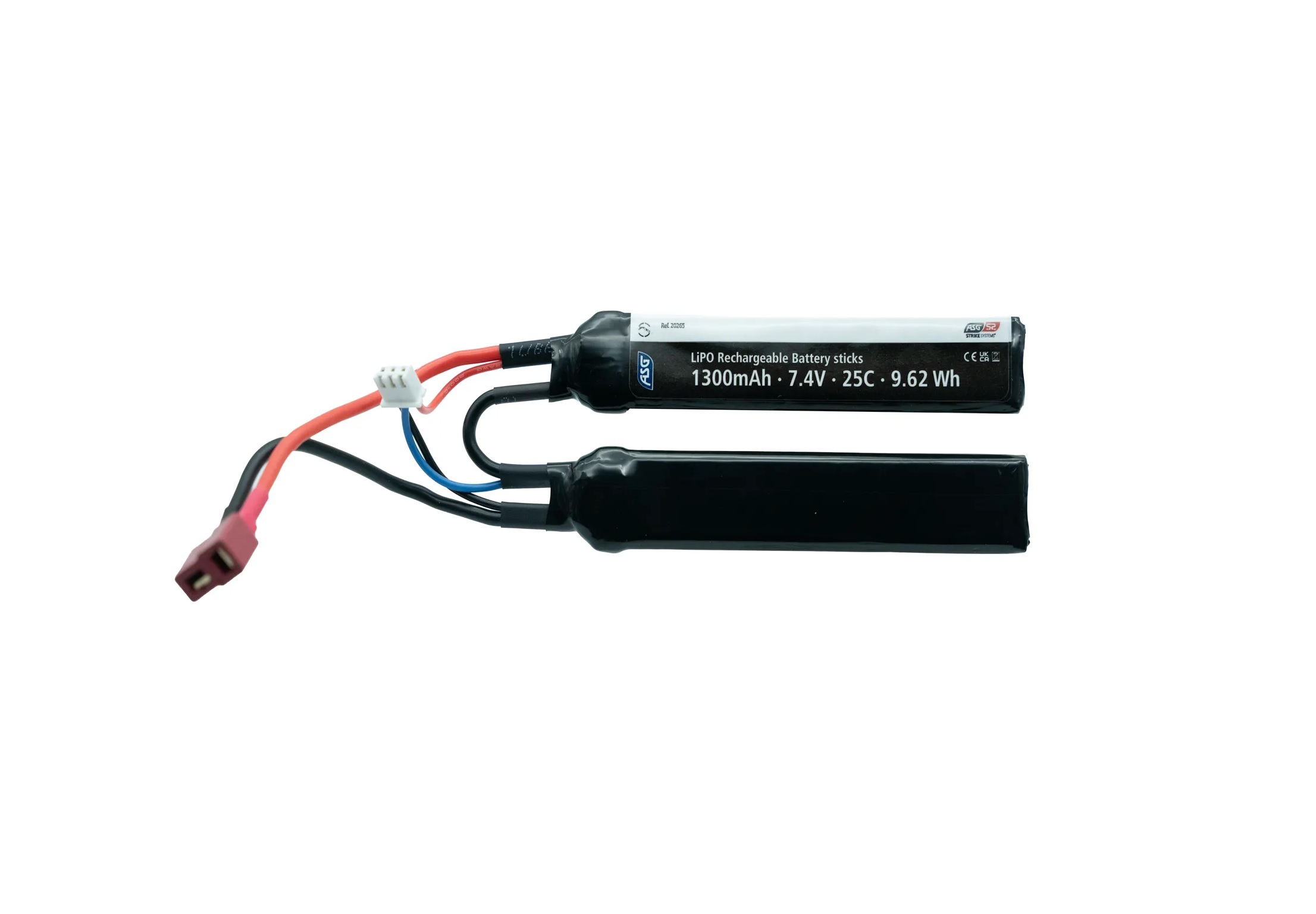 LIPO - ACUMULATOR 7.4V - 1300 MAH - 25C - T-PLUG