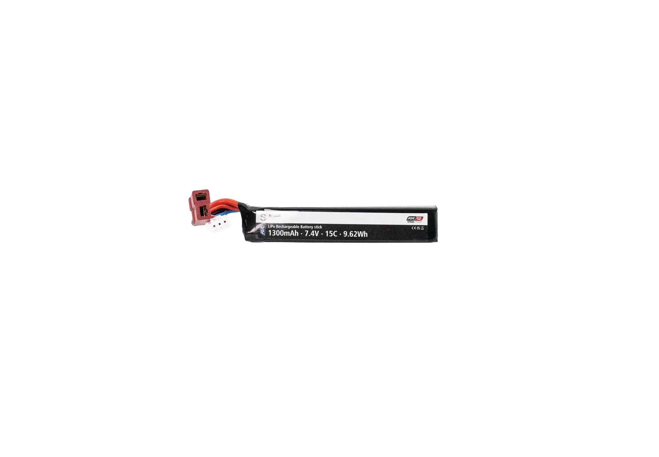 LIPO - ACUMULATOR 7.4V - 1300 MAH - 15C - T-PLUG