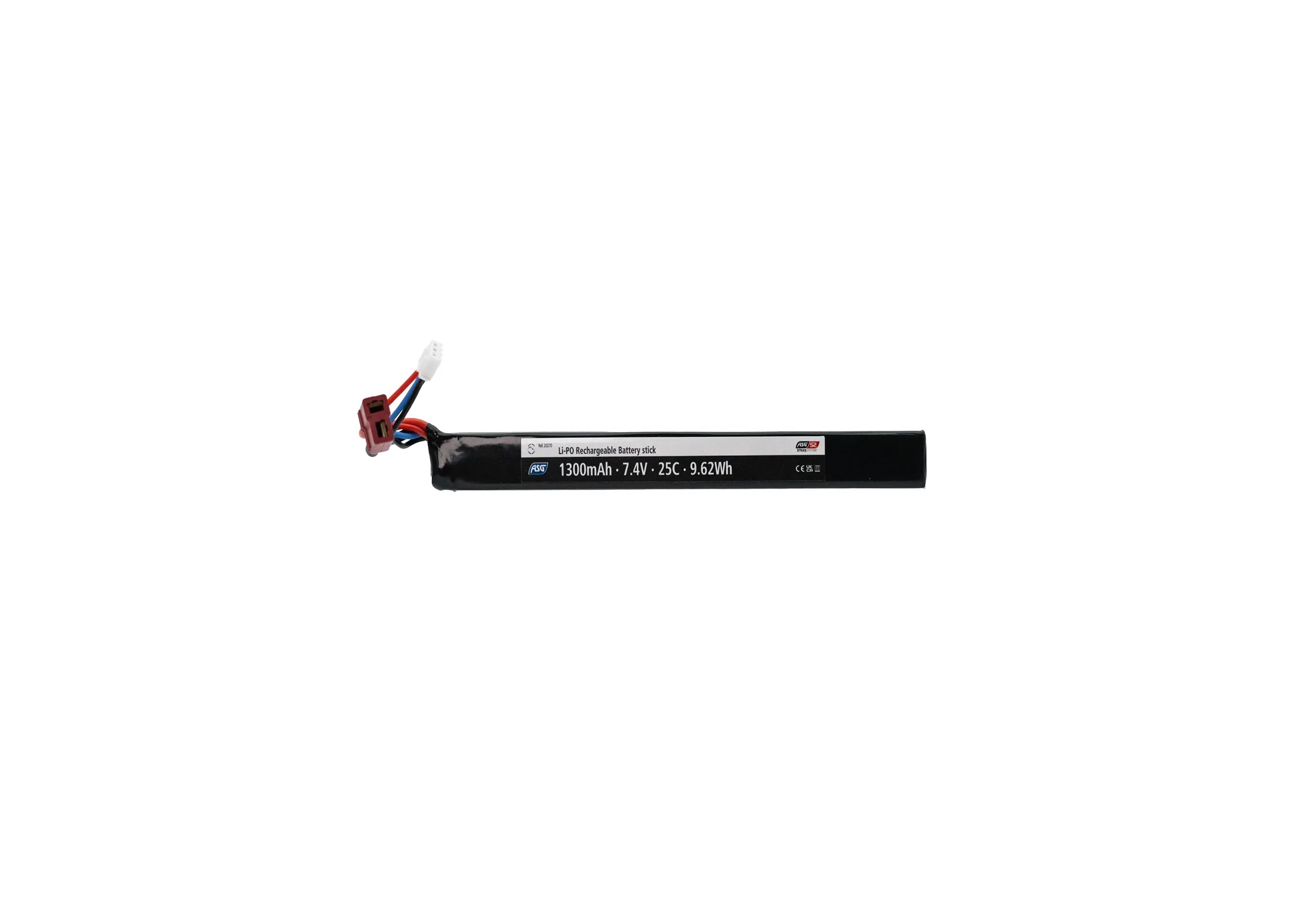 LIPO - ACUMULATOR 7.4V - 1300 MAH - 25C - T-PLUG