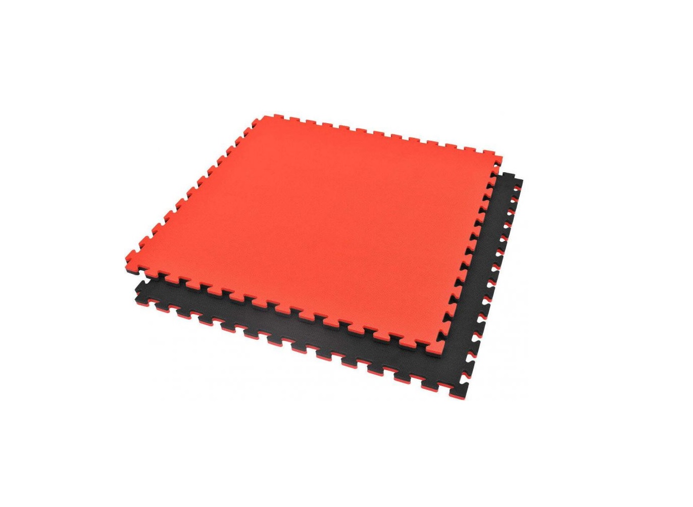 SALTEA TATAMI 1MX1M NEGRU/ROSU - 4CM