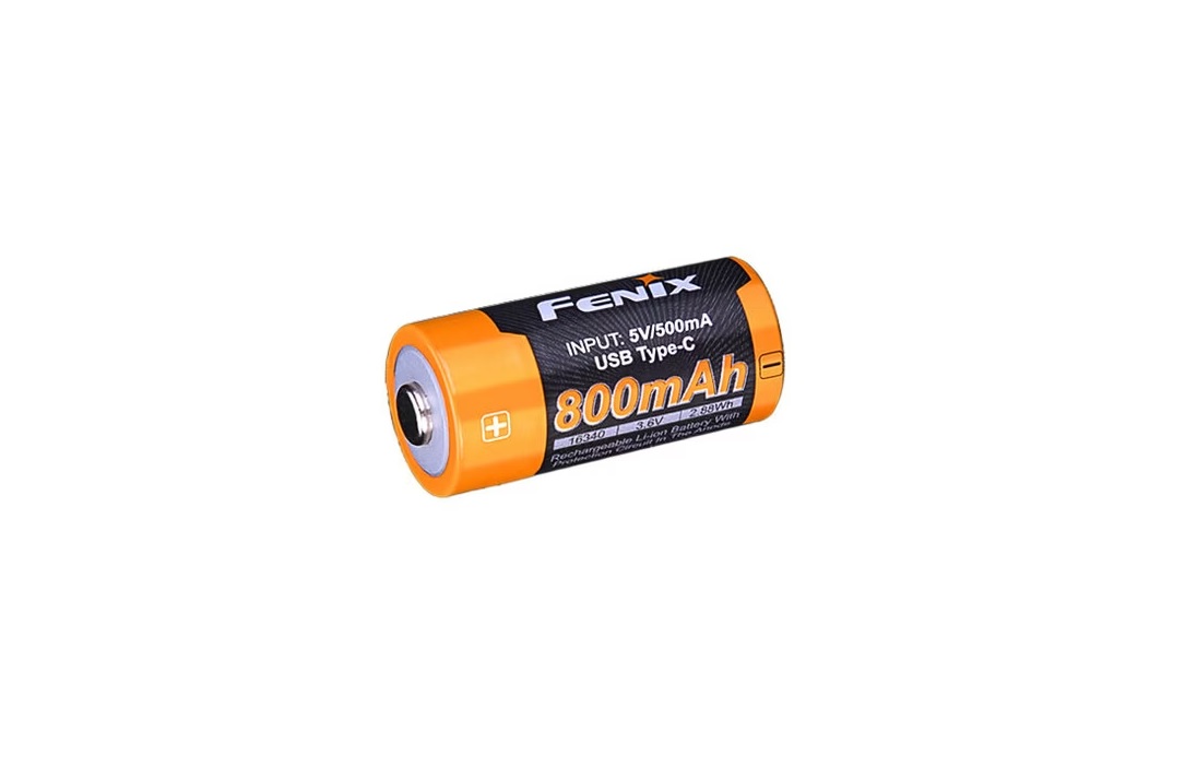ACUMULATOR FENIX RCR123A / 16340 / 800MAH (LI-ION)