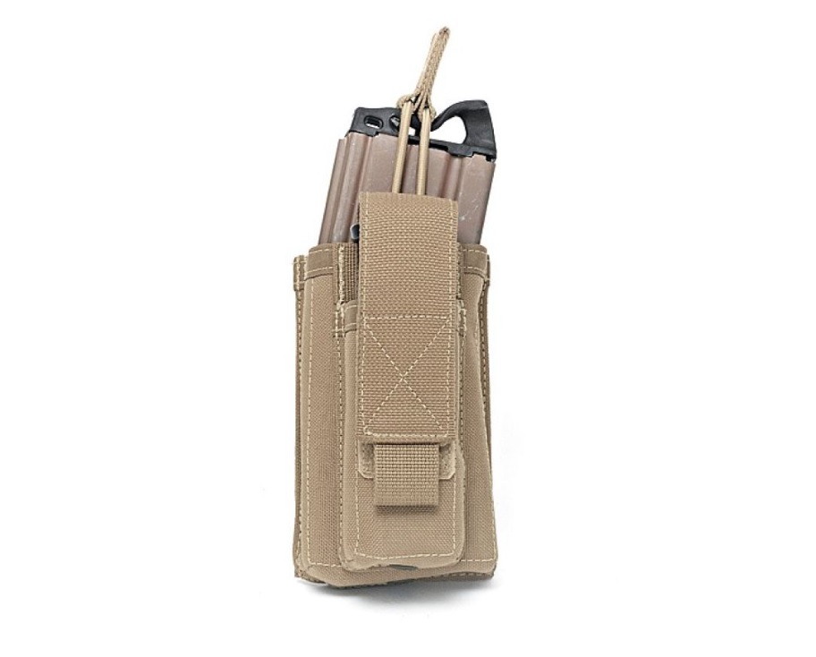 SINGLE OPEN 5.56MM 9MM COYOTE