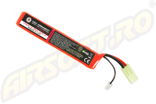 LIPO - ACUMULATOR 7.4V - 800 MAH - MINI-TYPE - M16 STOCK TUBE