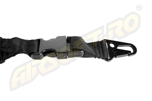CUREA UNIVERSALA CU PRINDERE INTR-UN PUNCT - ELASTICA - NEAGRA - 1 | YEO