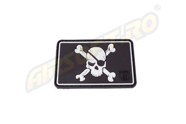 PATCH CAUCIUC - PIRATE SKULL - SWAT