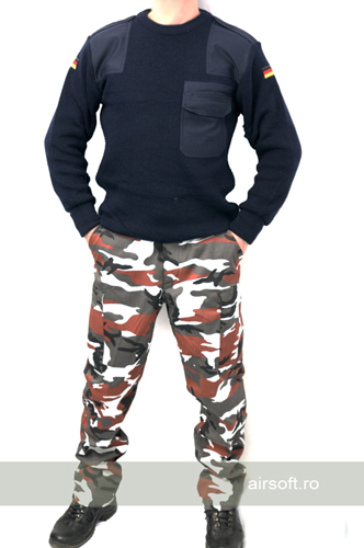 Pulover model bundeswehr albastru marin (56)