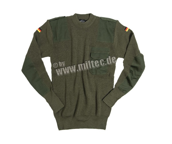 Pulover model bundeswehr lana - oliv (54)