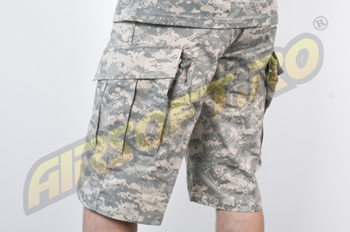PANTALONI SCURTI MODEL ACU RIPSTOP DIGITAL - 1 | YEO