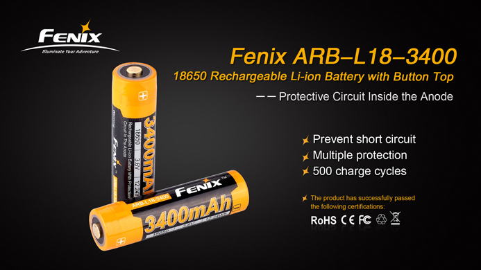 ACUMULATOR ARB-L 18650 - 18-3400MAH - 1 | YEO
