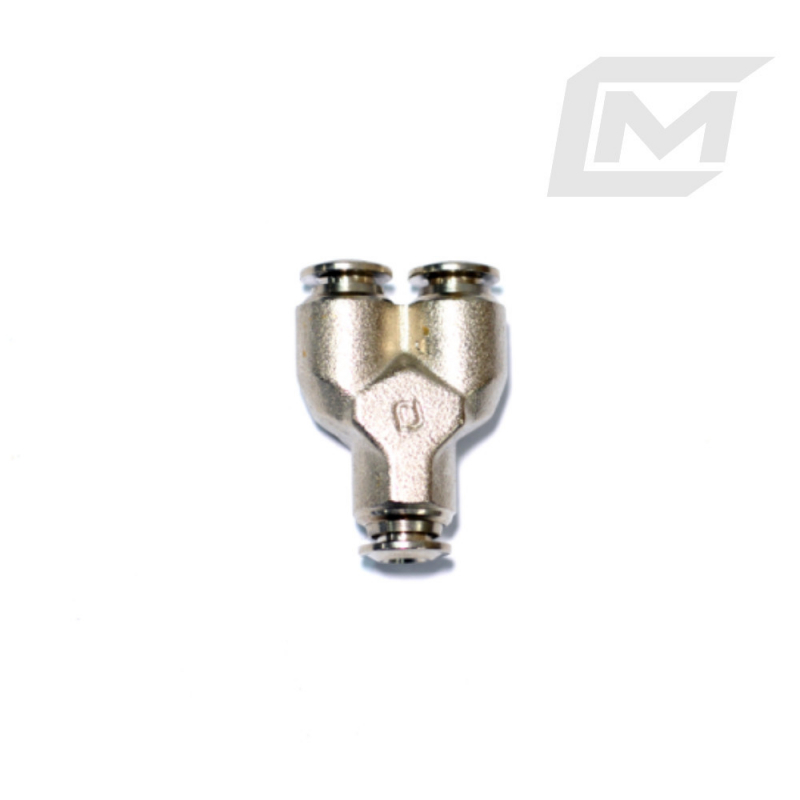 Y type 3-way hose splitter for 4mm
