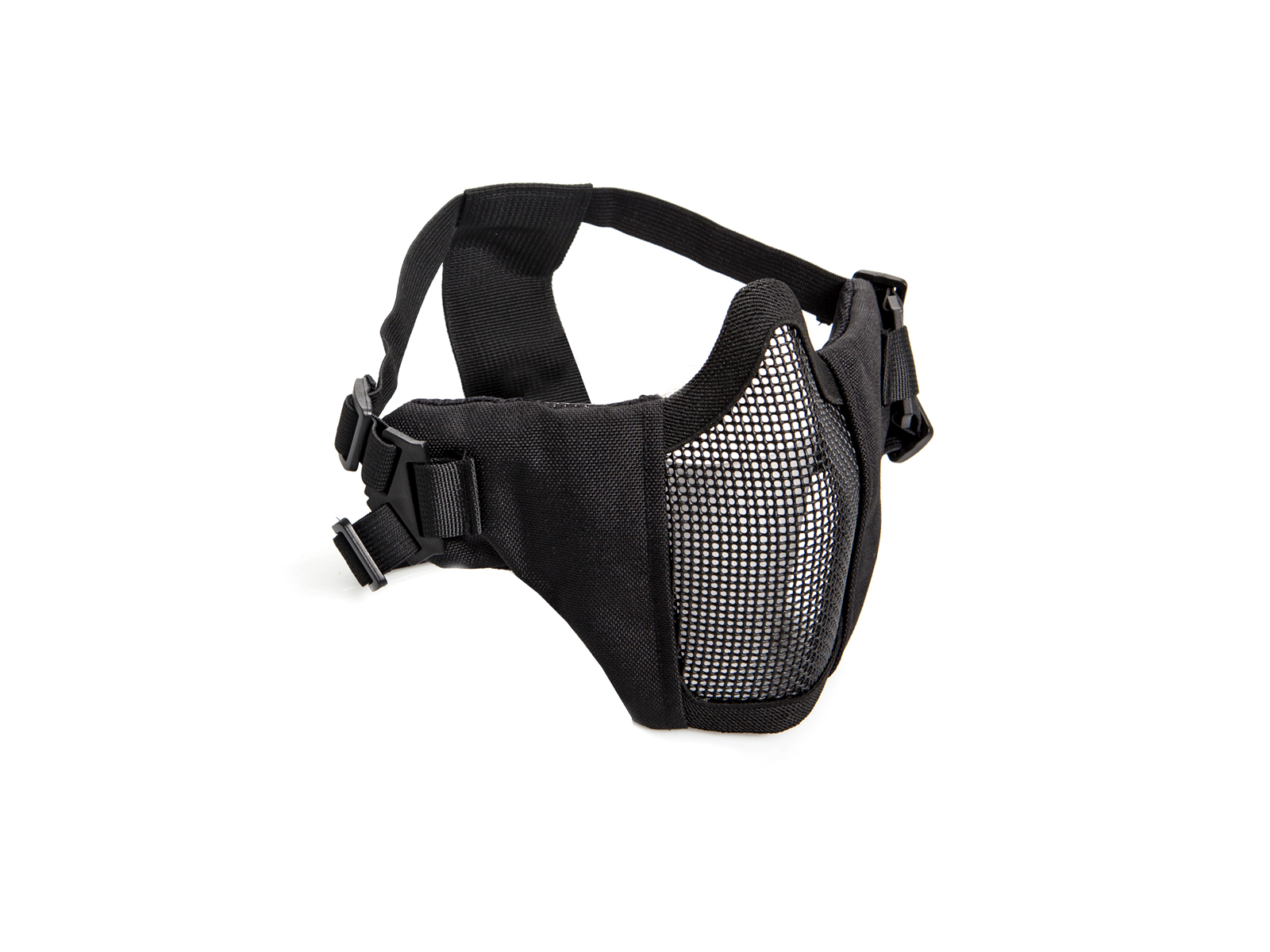 MASCA METALICA CU PLASA - BLACK