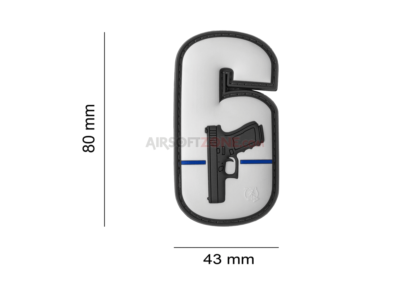 PATCH CAUCIUCAT - WATCH YOUR SIX - 1 | YEO