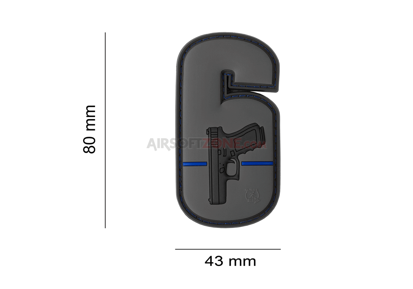 PATCH CAUCIUCAT - WATCH YOUR SIX - BLACKOPS - 1 | YEO