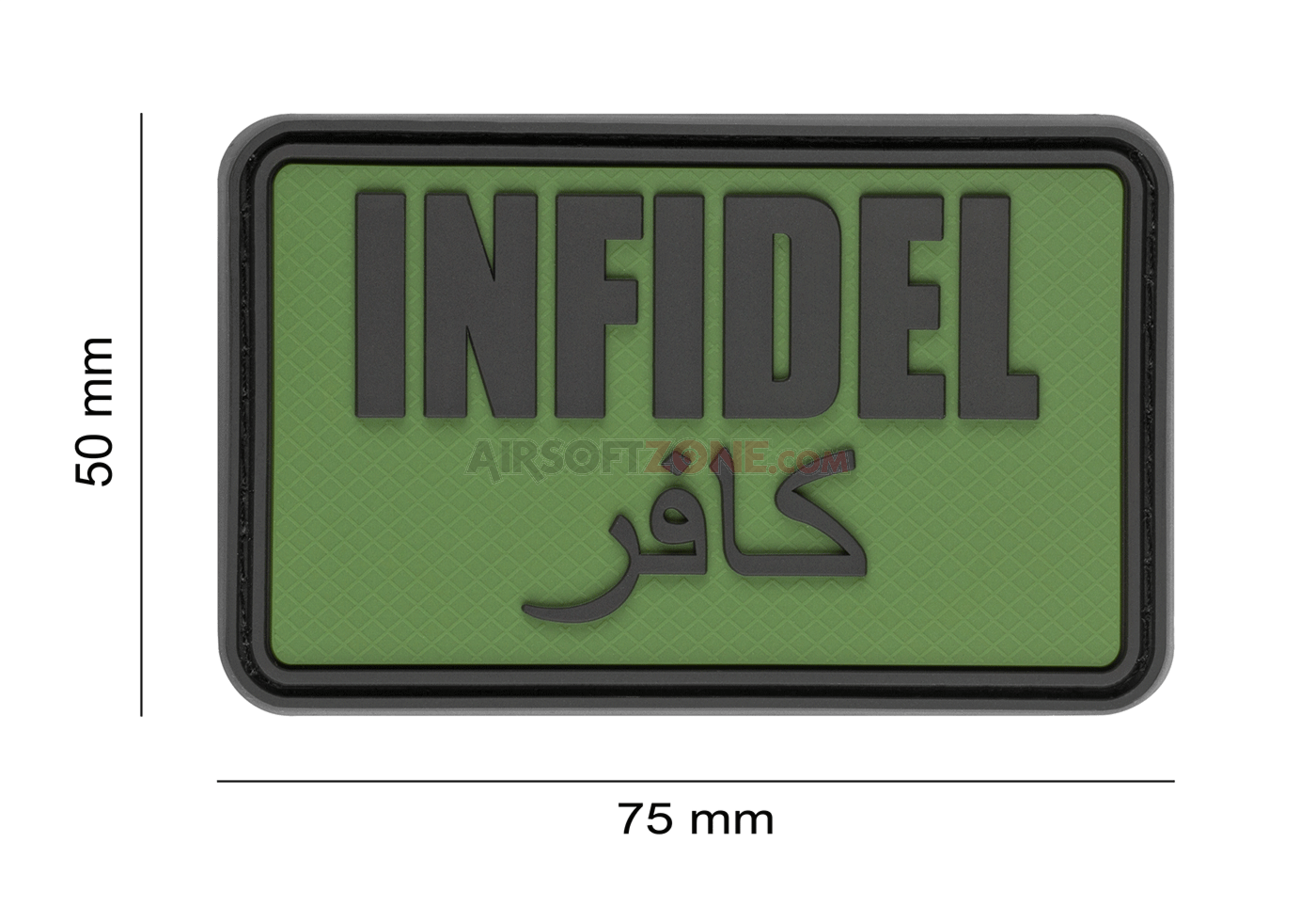 PATCH CAUCIUC LARGE - INFIDEL - FOREST - 1 | YEO