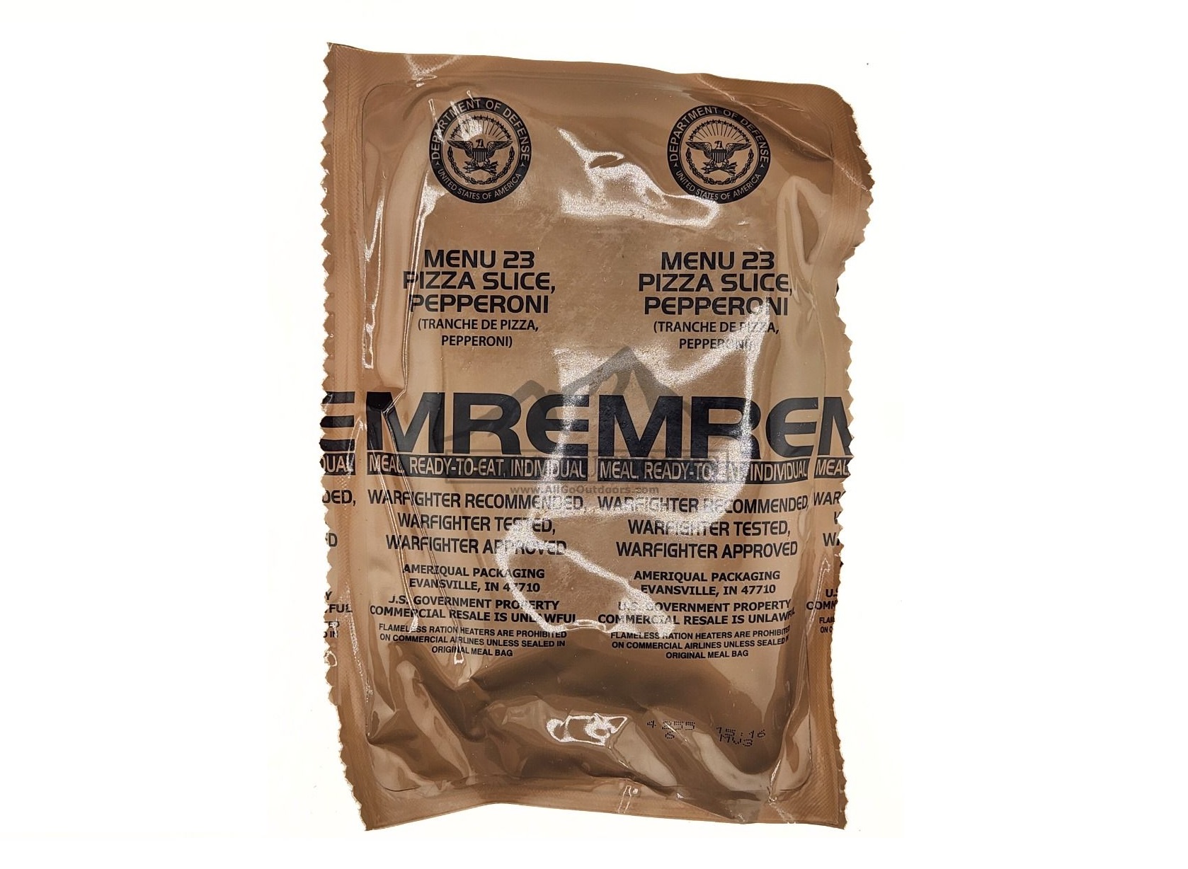 MRE - MENU 23 - PIZZA SLICE, PEPPERONI