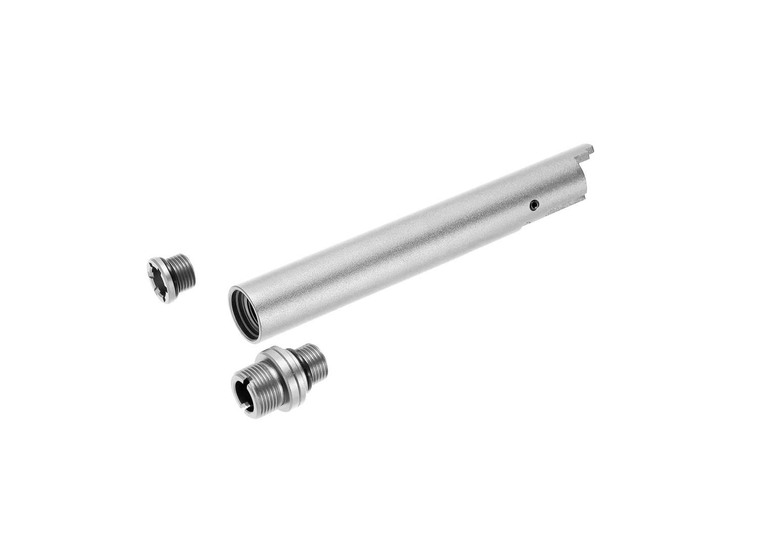 Teava externa pt. hi-capa 5.1 - non-recoil- 2 way outer barrel - silver